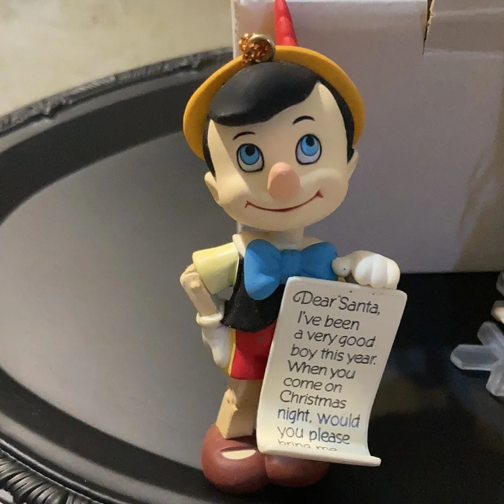 Pinocchio Santa , tinker bell snowflake men’s - Picture 2 of 8